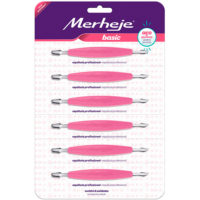 ESPATULA BASIC CUTIC ROSA CART C/6