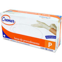 LUVA PROCEDIMENTO CREMER P CX C/100