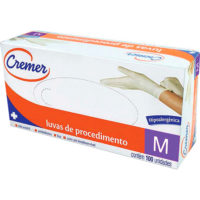 LUVA PROCEDIMENTO CREMER M CX C/100