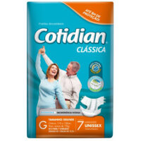 FRALDA COTIDIAN CLASSICA C/8 - G