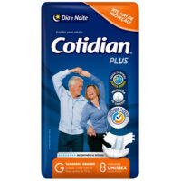 FRALDA COTIDIAN PLUS C/8 - G