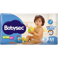 FRALDA BABYSEC ULTRASEC MEGA C/38 - M