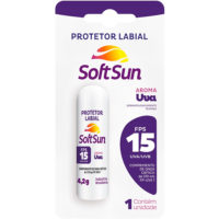 PROTETOR LABIAL SOFTSUN FPS 15 UVA