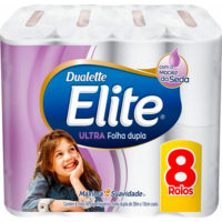 PAPEL HIGIENICO ELITE FD 30M C/8