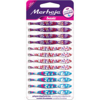 PINCA DEPILATORIA BASIC DECORADA C/12