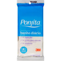 ESPONJA PONJITA BANHO DIARIO CORES