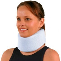 COLAR CERVICAL ESPUMA LEVE BRANCO - M