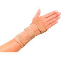 ORTESE PUNHO CURTA TALA BEGE DIR - G
