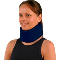 COLAR CERVICAL ESPUMA LEVE AZUL - M