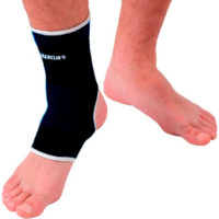 TORNOZELEIRA ELASTICA PRETA - M