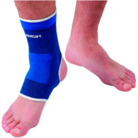 TORNOZELEIRA ELASTICA AZUL - M