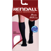 MEIA MASC MED COMPR BRANCA - M