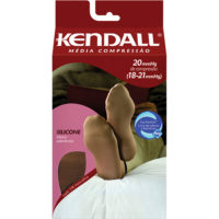 MEIA MASC 7/8 MED COMPR BEGE C/SIL - G