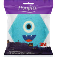 ESPONJA PONJITA INFANTIL MONSTROS