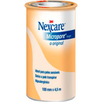 FITA MICROPORE NEXCARE BEGE 100MMX4,5M