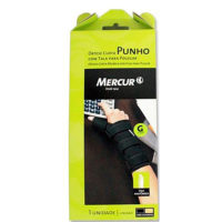 ORTESE PUNHO TALA POLEGAR PRETA DIR - M