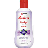 ALCOOL GEL LYSOFORM LAVANDA 100ML